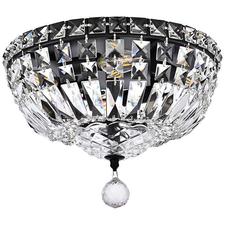 Image 6 Tranquil 12" Wide Black Ceiling Light more views