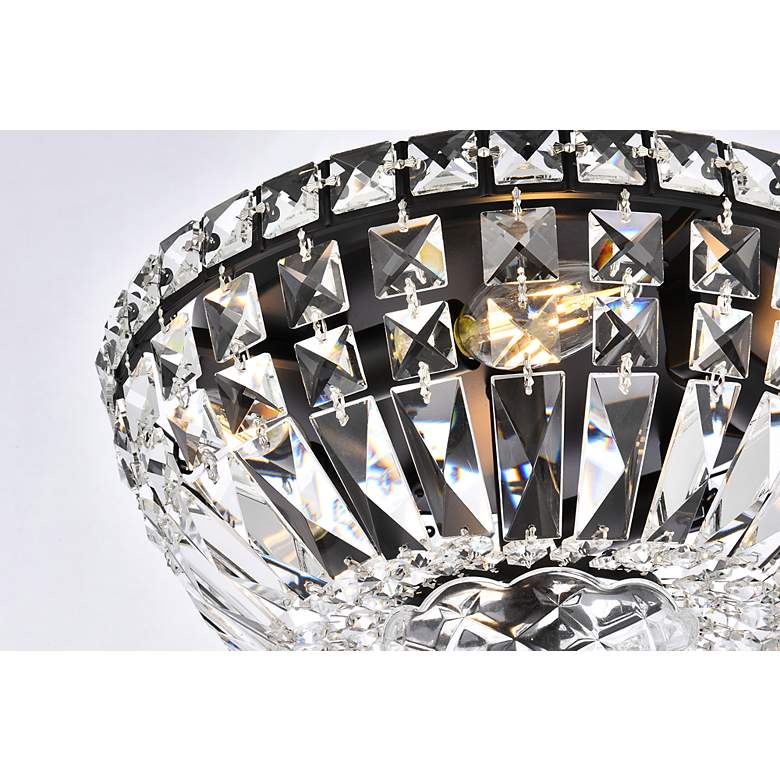 Image 7 Tranquil 12" Wide Black Ceiling Light more views