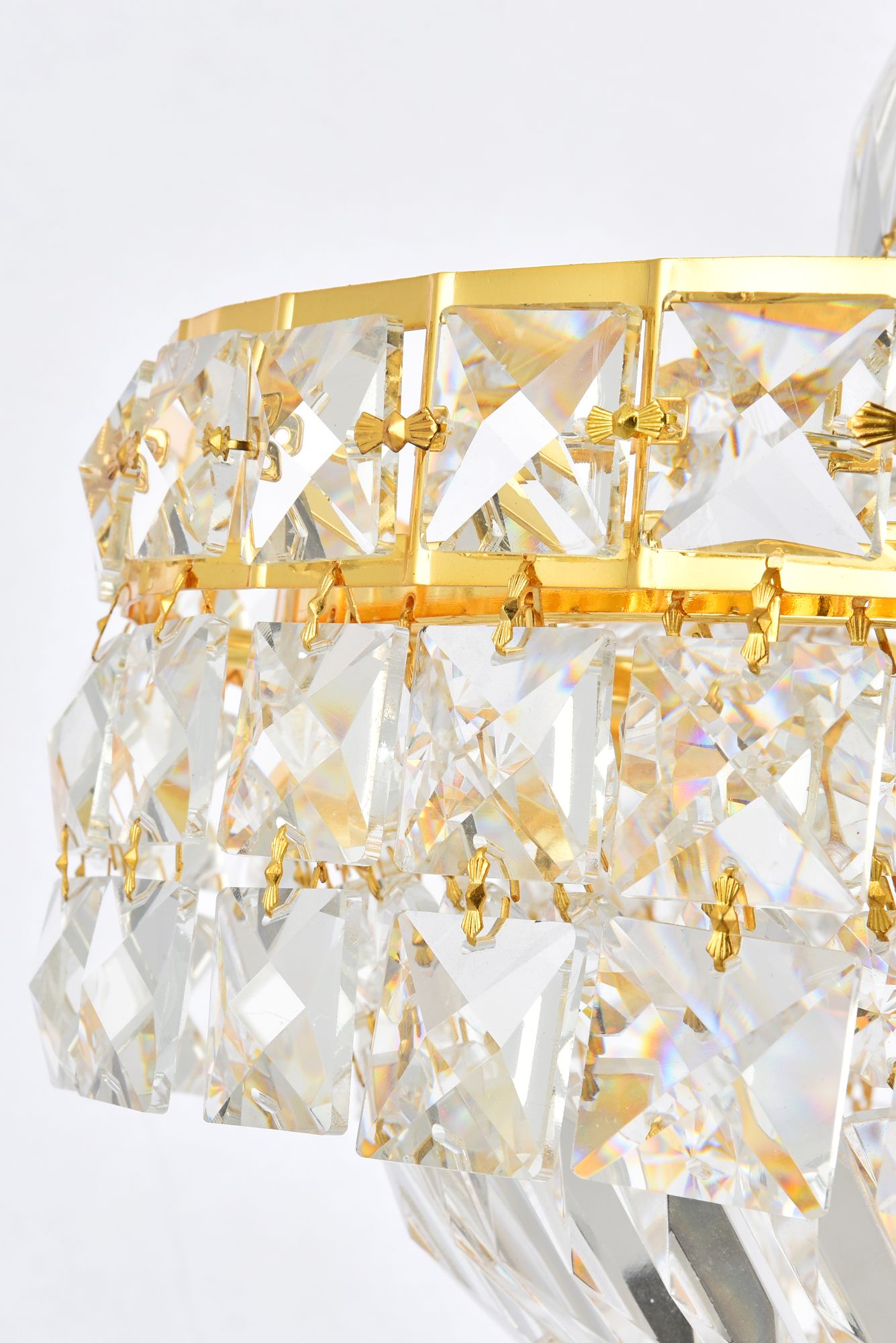Image 6 Tranquil 14" Wide Gold and Crystal 6-Light Chandelier more views