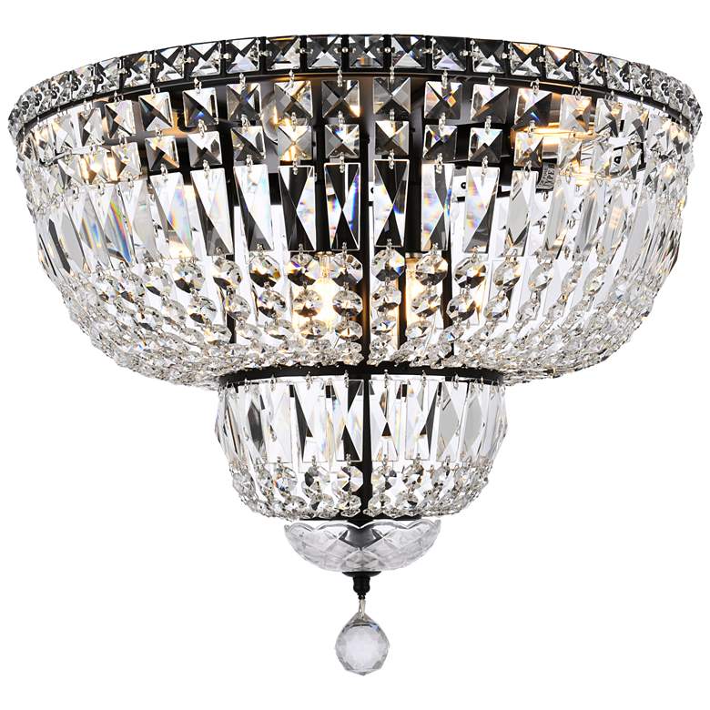Image 1 Tranquil 20" Black Flush Mount