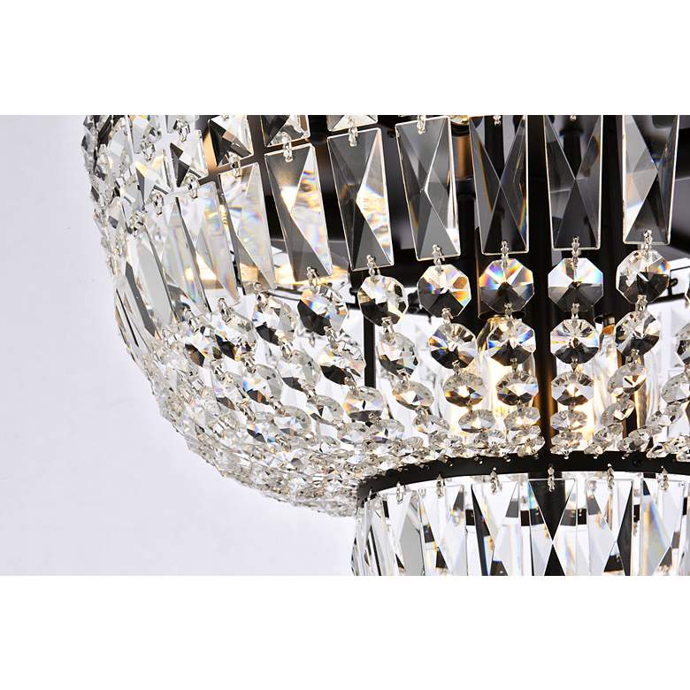 Image 6 Tranquil 20" Black Flush Mount more views