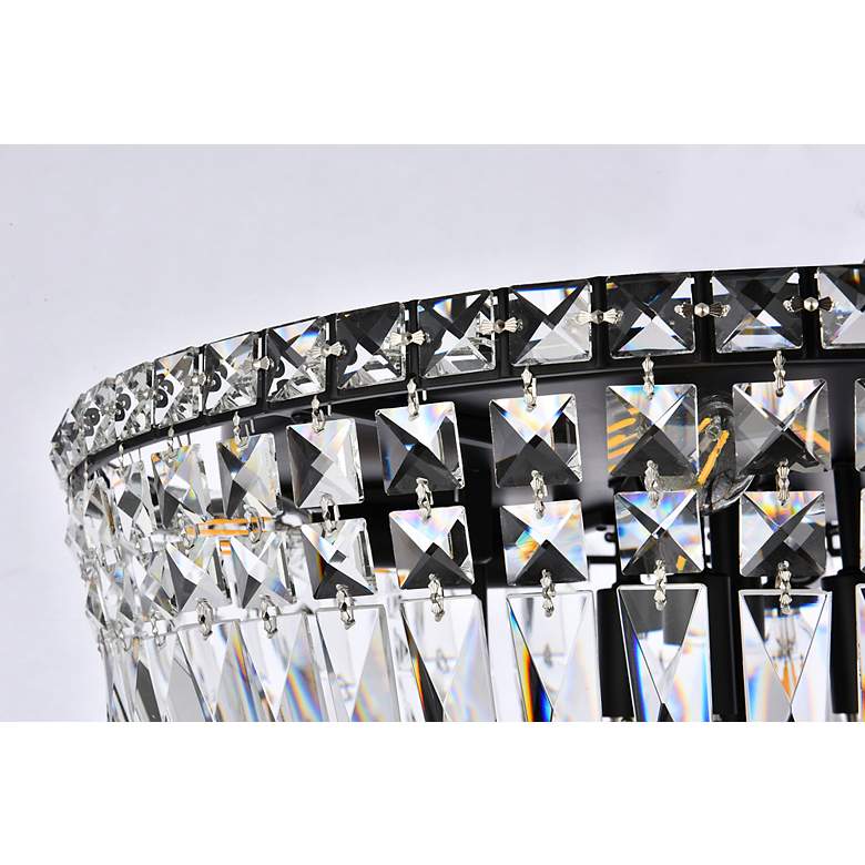 Image 7 Tranquil 20" Black Flush Mount more views