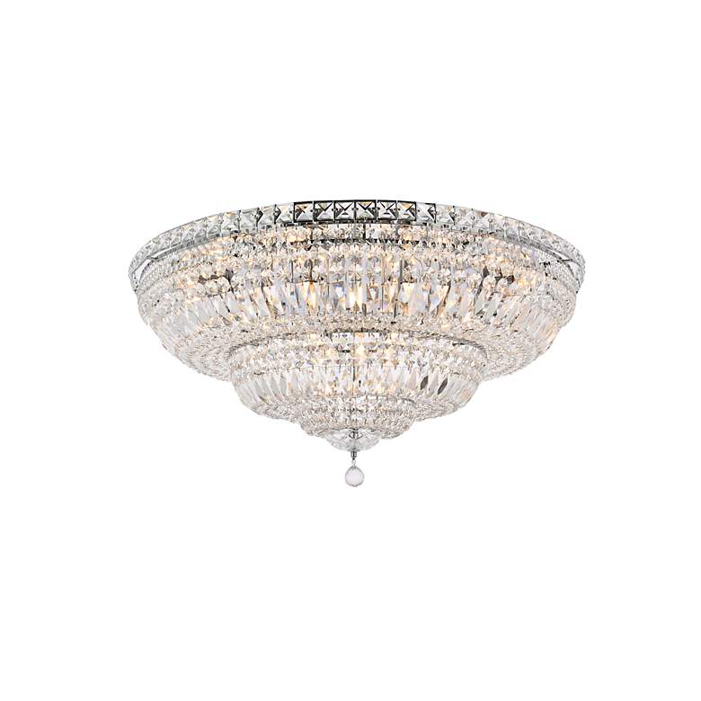 Image 4 Tranquil 21 Lt Chrome Flush Mount Clear more views