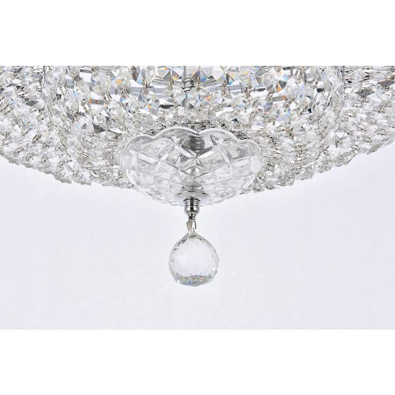 Image 5 Tranquil 21 Lt Chrome Flush Mount Clear more views