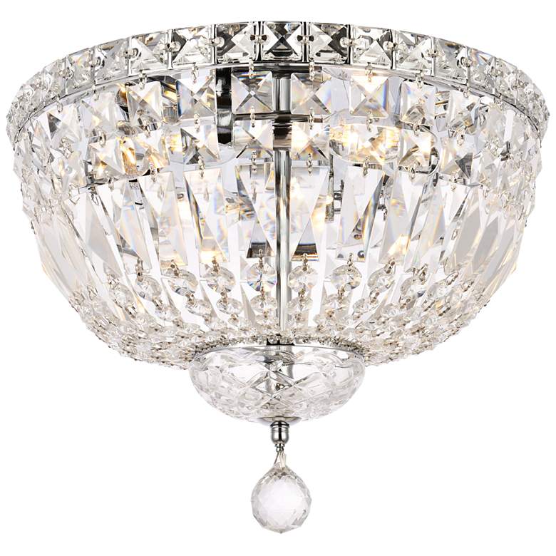 Image 3 Tranquil 4 Lt Chrome Flush Mount Clear more views