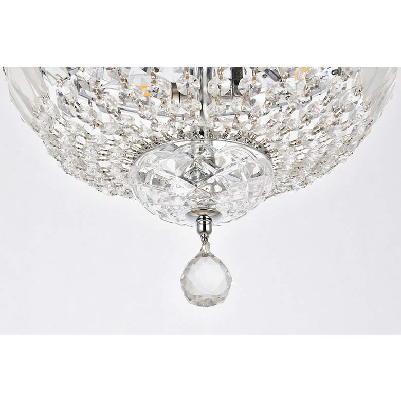 Image 4 Tranquil 4 Lt Chrome Flush Mount Clear more views