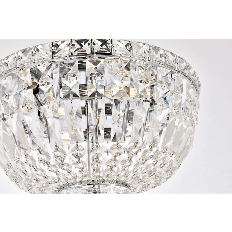 Image 5 Tranquil 4 Lt Chrome Flush Mount Clear more views