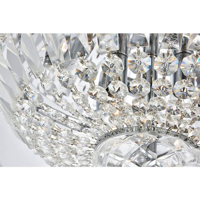 Image 5 Tranquil 6 Lt Chrome Flush Mount Clear more views
