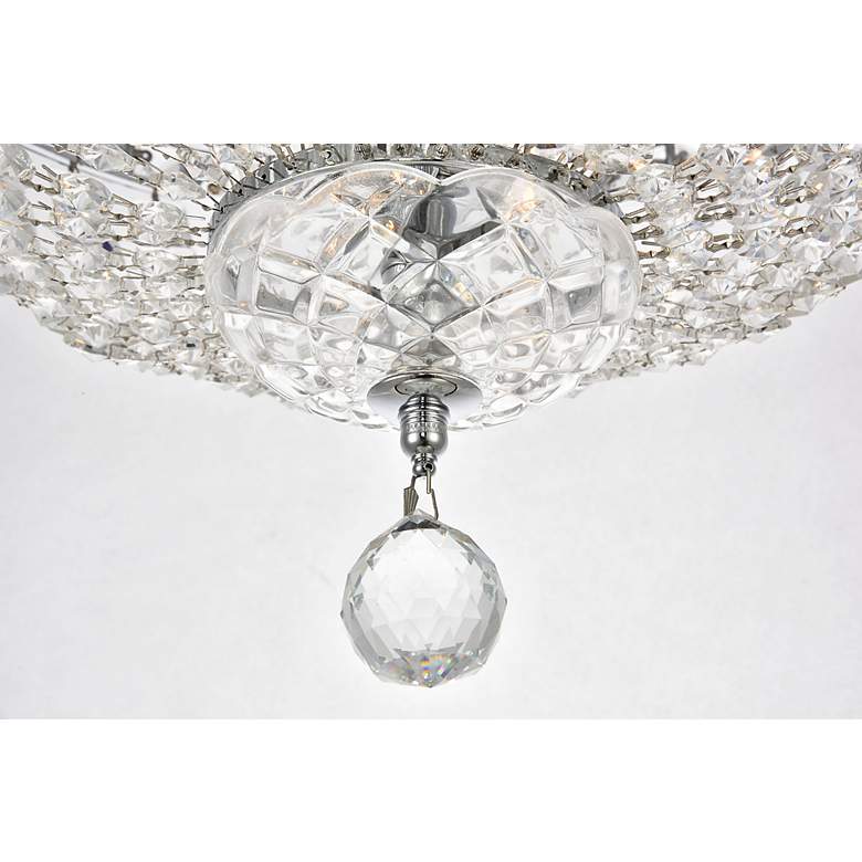 Image 6 Tranquil 6 Lt Chrome Flush Mount Clear more views