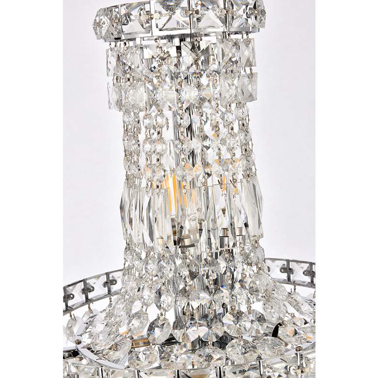 Image 6 Tranquil 6 Lt Chrome Pendant Clear more views