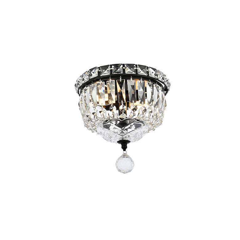 Image 4 Tranquil 8" Black Flush Mount more views