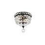 4_Tranquil 8" Black Flush Mount more views