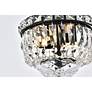 6_Tranquil 8" Black Flush Mount more views