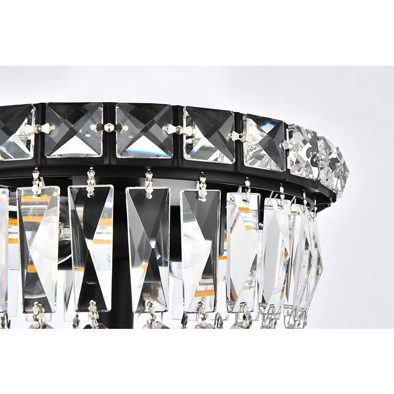 Image 7 Tranquil 8" Black Flush Mount more views