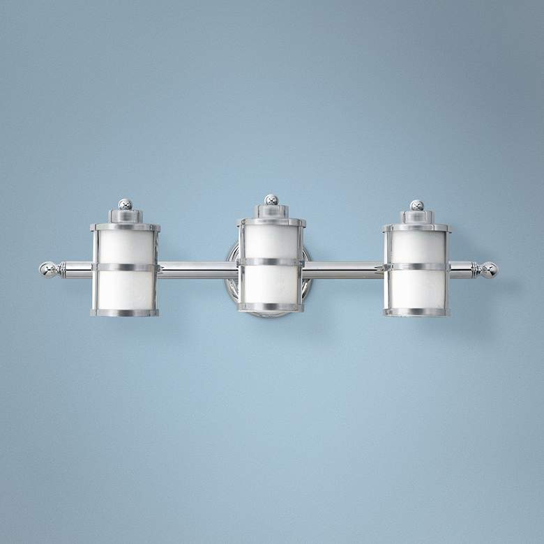 Image 1 Tranquil Bay Collection 26 inch Wide Bathroom Light Fixture