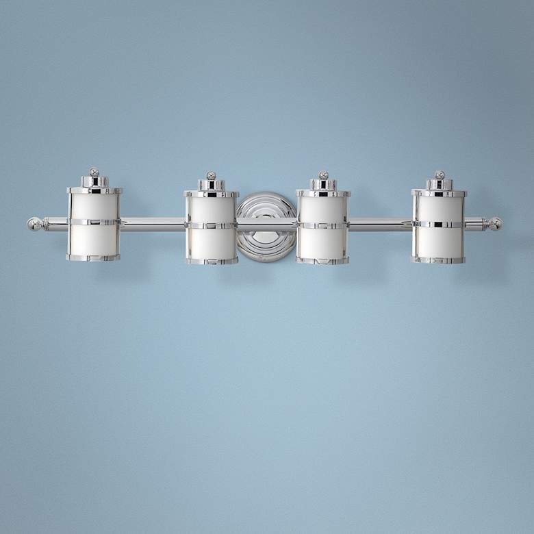 Image 1 Tranquil Bay Collection 34 inch Wide Bathroom Light Fixture