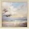 Tranquil Blue Shores 40"W x 40"H Framed Art