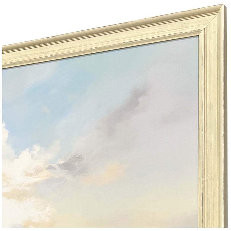 Image 4 Tranquil Blue Shores 40"W x 40"H Framed Art more views