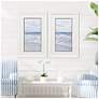 4_Tranquil Ocean 23"W x 36"H Coastal Framed Art Set of 2 more views