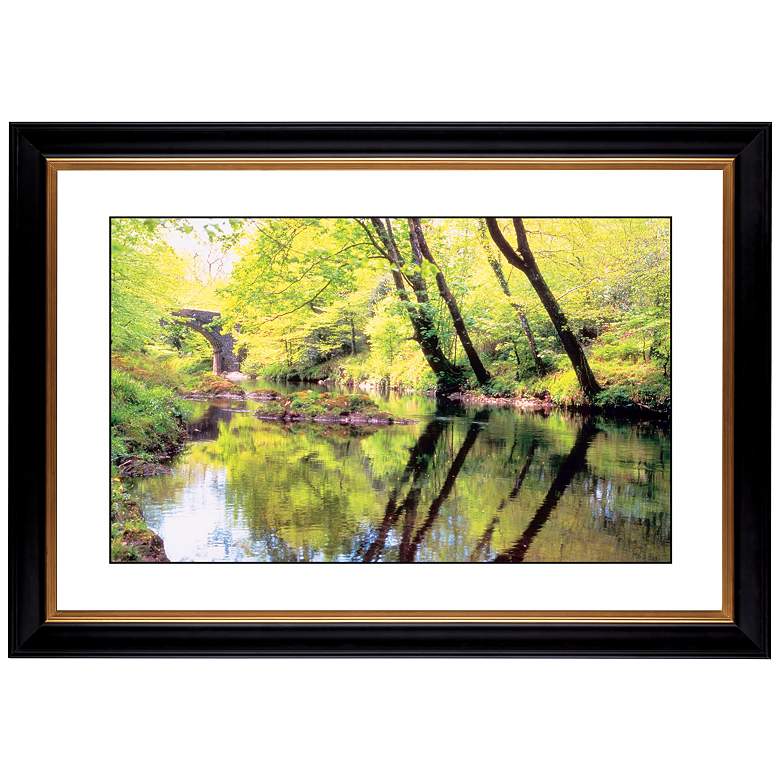 Image 1 Tranquil River Giclee 41 3/8 inch Wide Wall Art