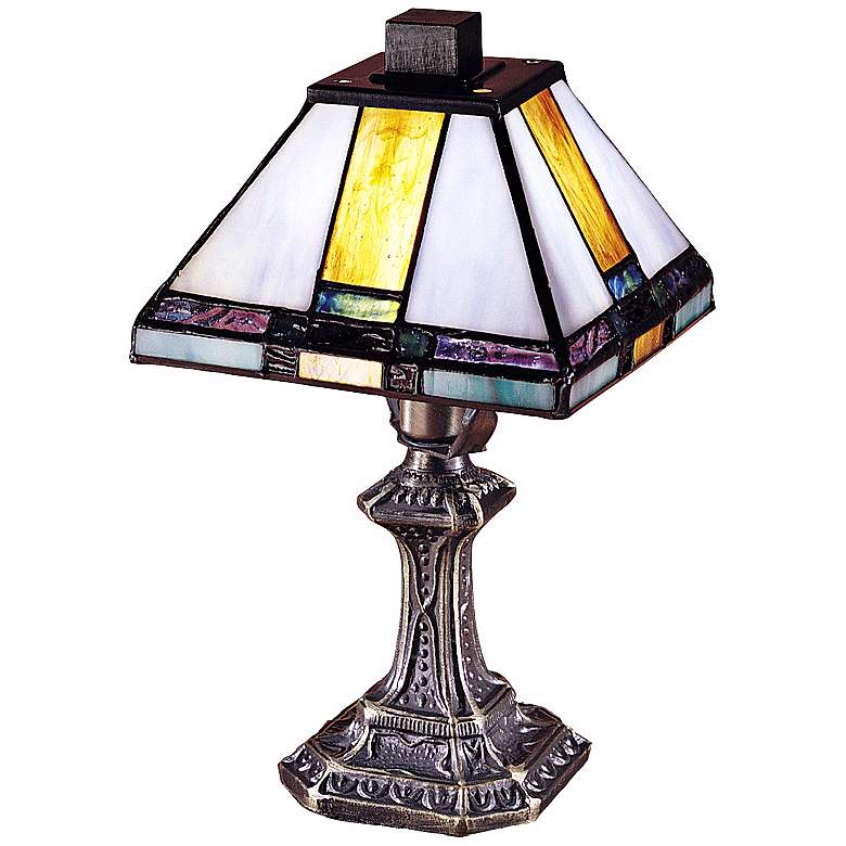Image 2 Tranquility Mission 11 inch High Style Dale Tiffany Accent Lamp