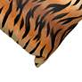 Trans-Ocean Visions I Tiger Brown 20" Square Throw Pillow