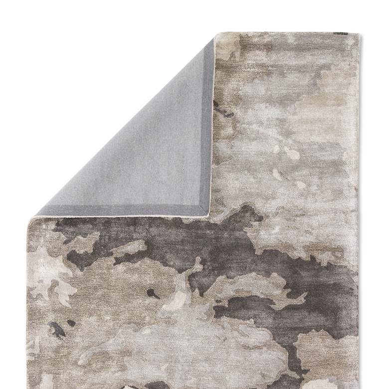 Image 4 Transcend Glacier TRD01 5'x8' Gray and Silver Area Rug more views