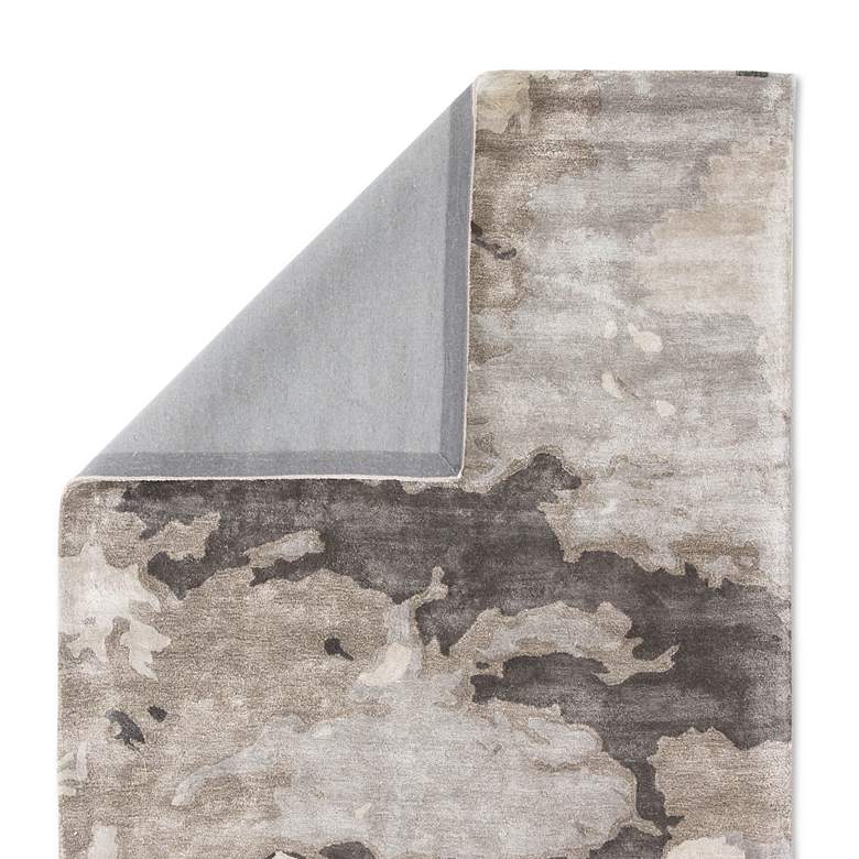 Image 4 Transcend Glacier TRD01 5&#39;x8&#39; Gray and Silver Area Rug more views