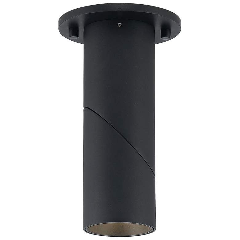 Image 1 Transformer 2.75" Dual Voltage Adjustable Black LED Spotlight