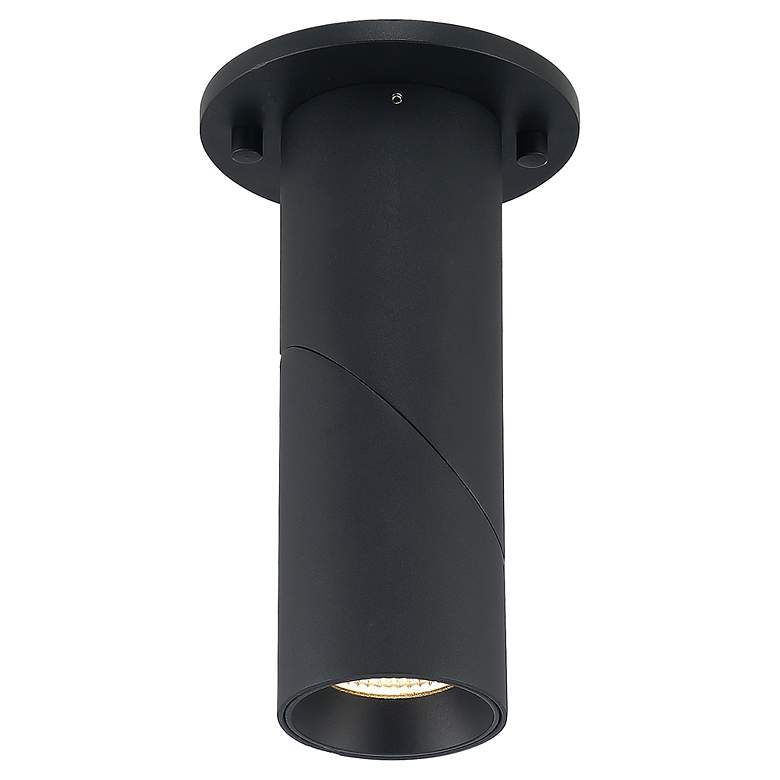 Image 3 Transformer 2.75" Dual Voltage Adjustable Black LED Spotlight more views
