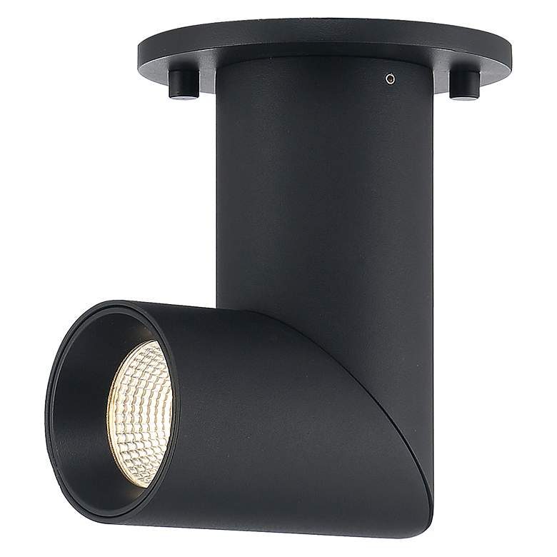 Image 4 Transformer 2.75" Dual Voltage Adjustable Black LED Spotlight more views