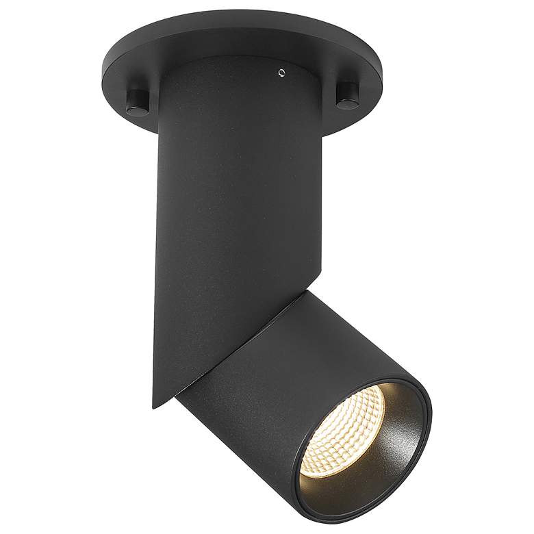 Image 5 Transformer 2.75" Dual Voltage Adjustable Black LED Spotlight more views