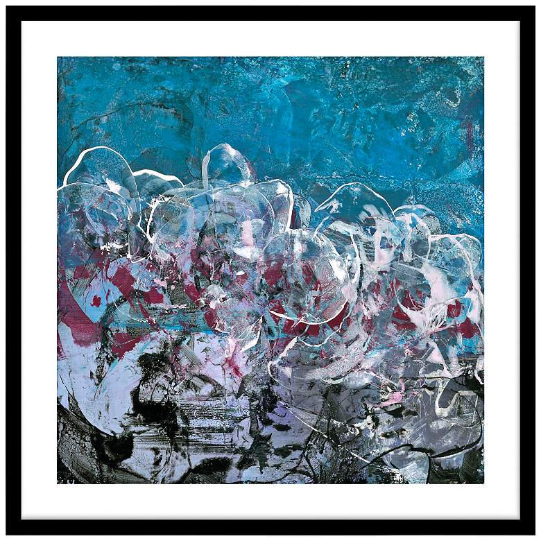 Image 1 Transforming Current III 30 inch Square Framed Wall Art