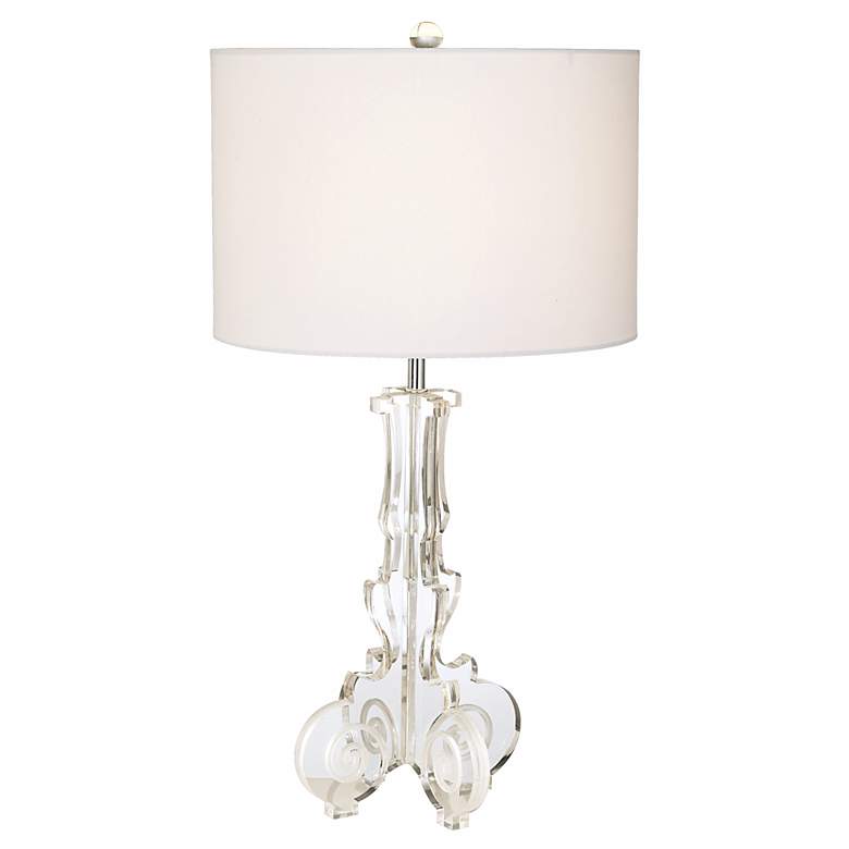 Image 1 Transparent Acrylic Table Lamp