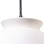 Trapezoid 7 3/4" Wide Bisque Ceramic Mini Pendant Light