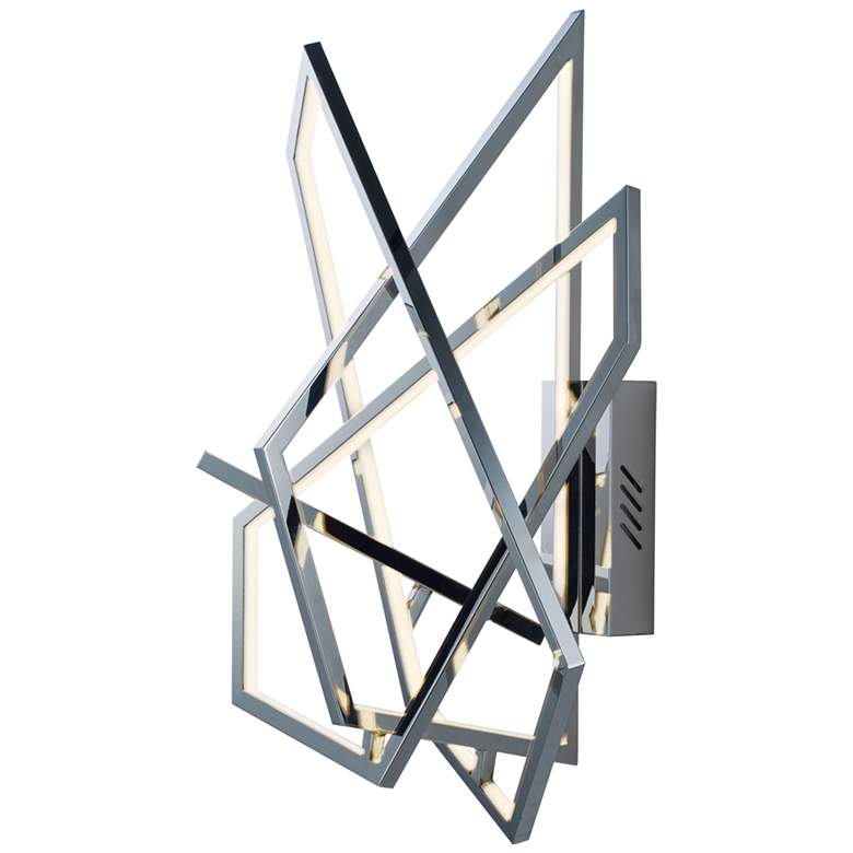 Image 1 Trapezoid LED Wall Sconce