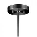 Image 5 Trapezoid Pendant - Midnight Sky - Dark Bronze - Rigid Stem more views