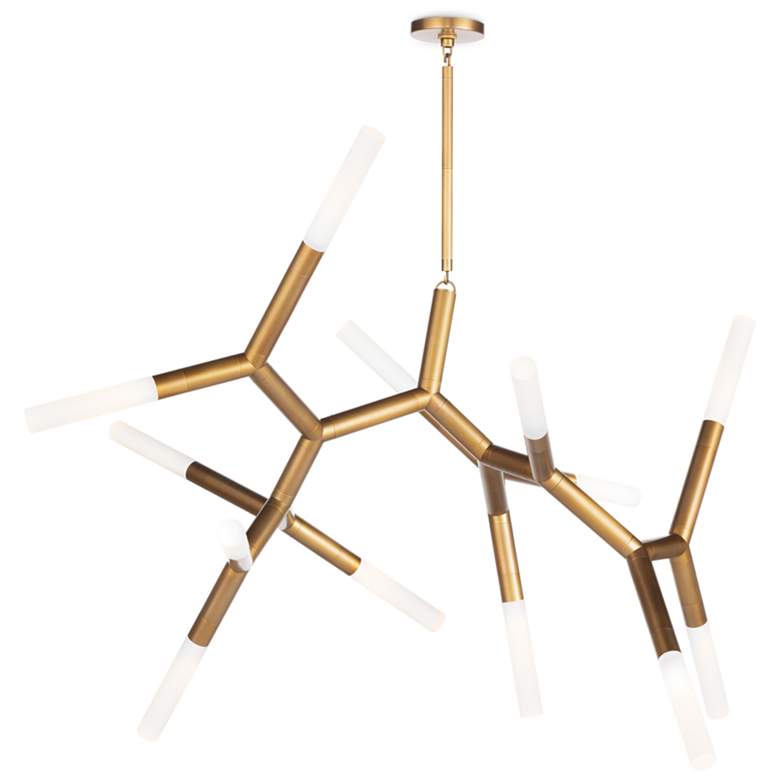 Image 1 Traveler Chandelier Large (Natural Brass)