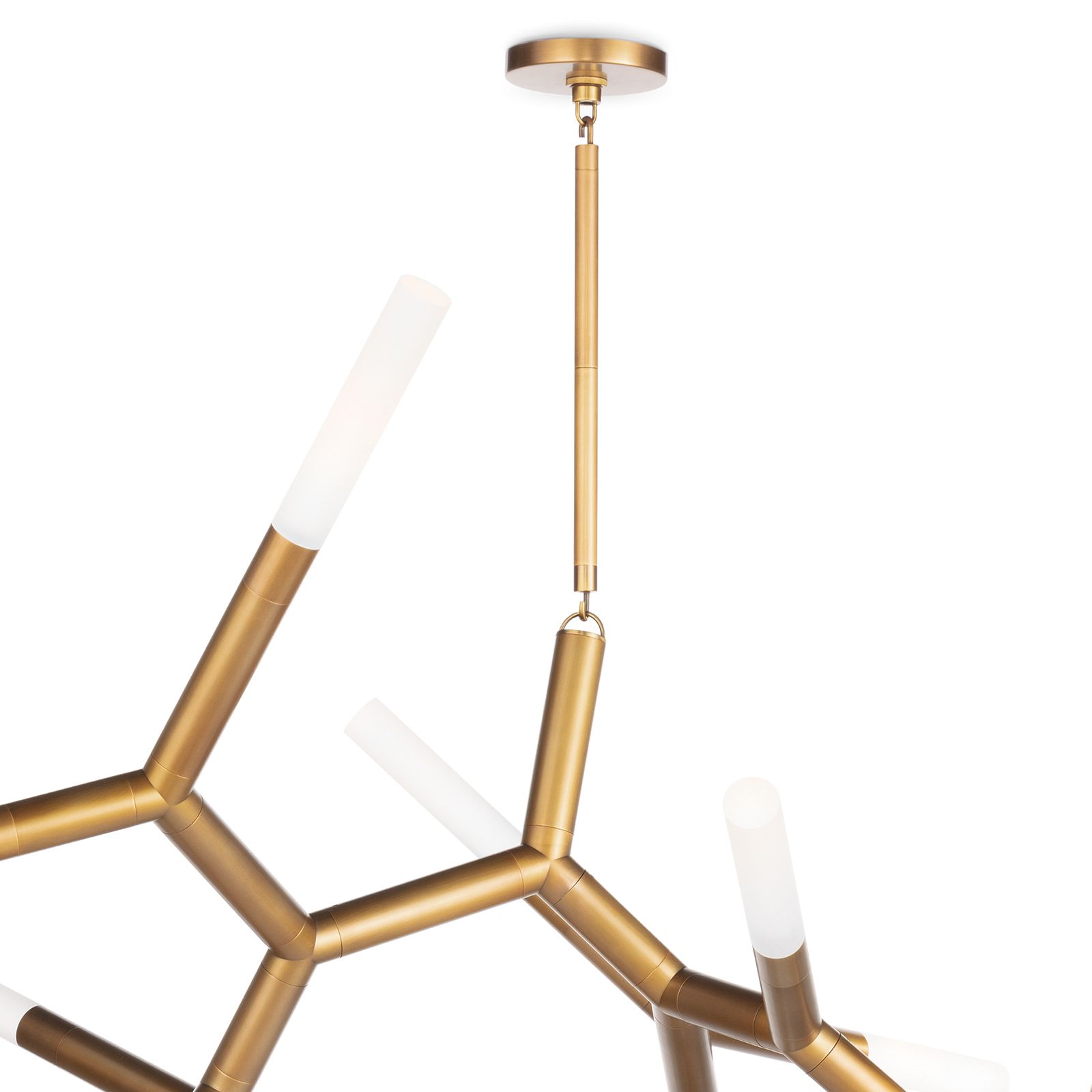 Image 2 Traveler Chandelier Large (Natural Brass) more views