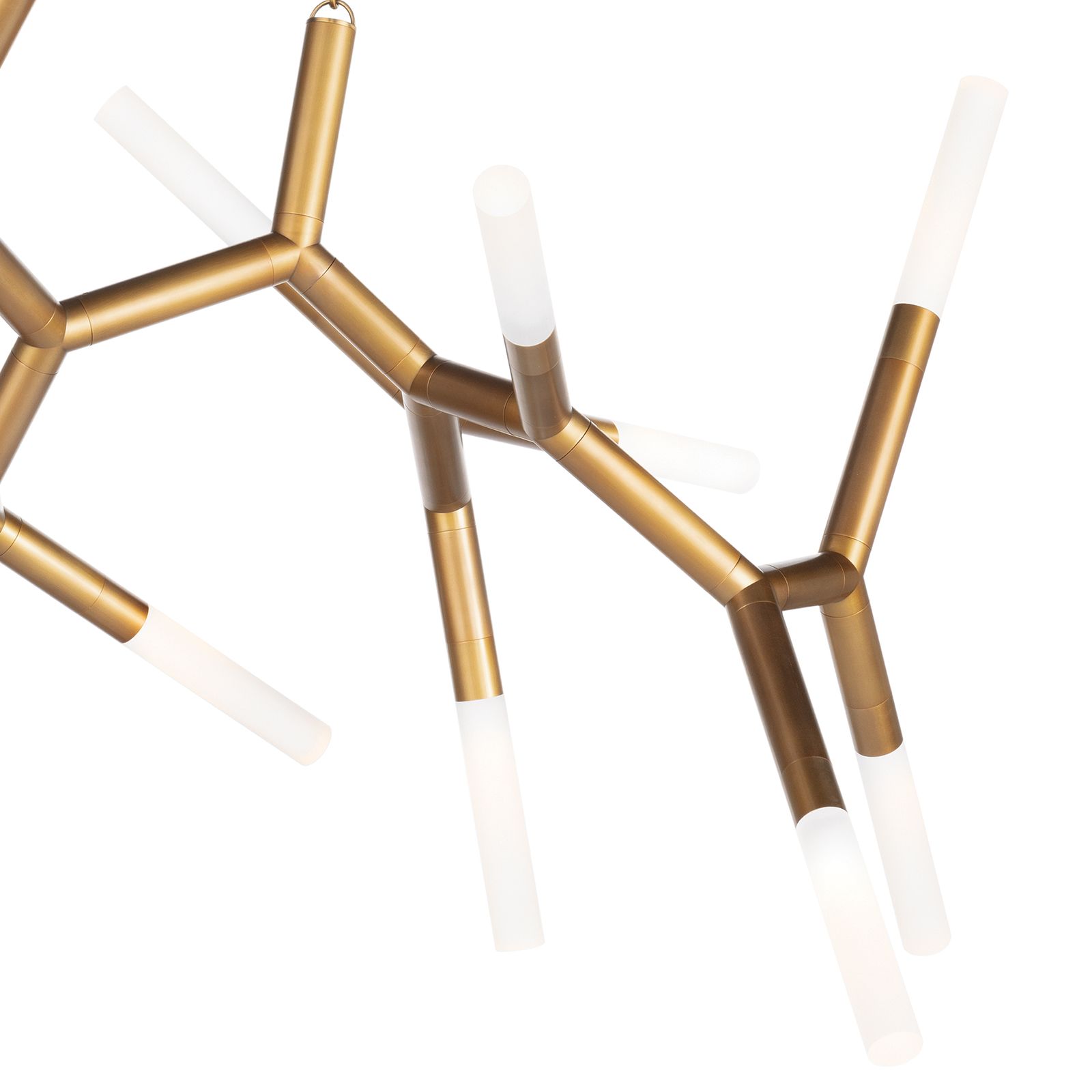 Image 4 Traveler Chandelier Large (Natural Brass) more views