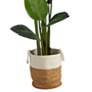 3_Travelers Palm 84"H Artificial Tree with Hand-made Basket more views