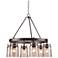 Travers 28 1/4" Wide 6-Light Wagon Wheel Chandelier