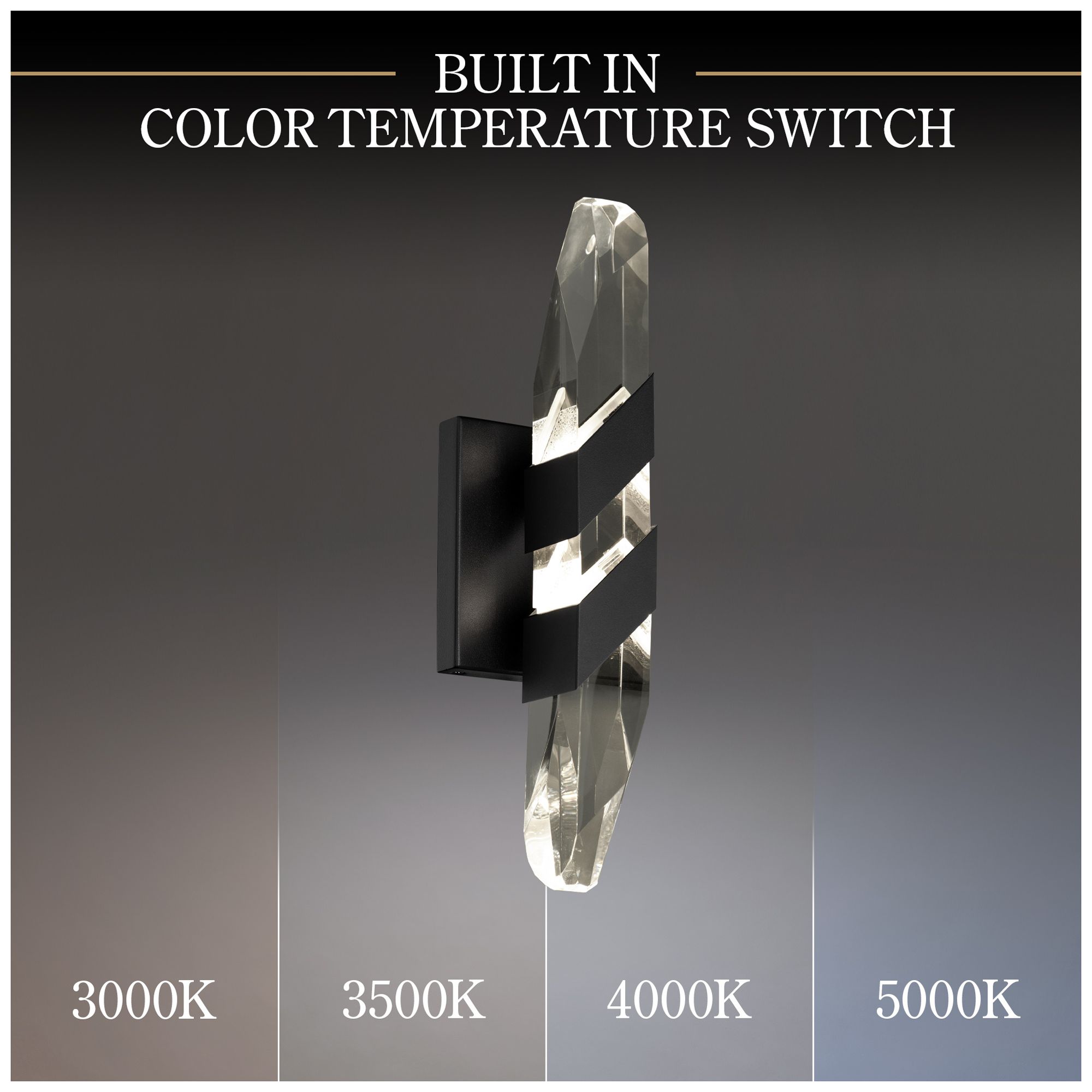 Image 5 Traverse 1 Light LED Bath Bar more views