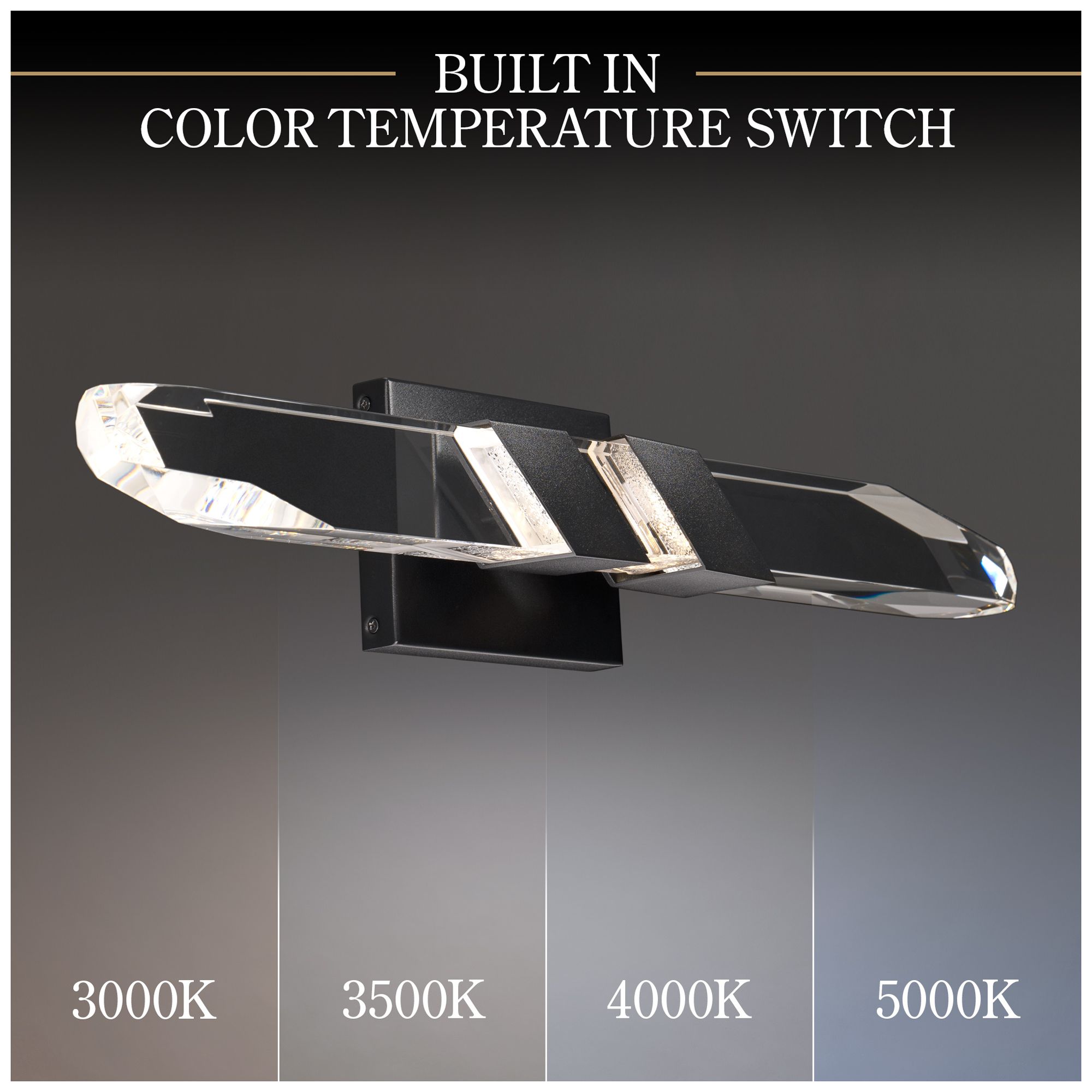 Image 4 Traverse 1 Light LED Bath Bar more views