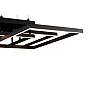 7_Traverse LED 35 1/2" Wide Black Geometric LED Pendant Light more views