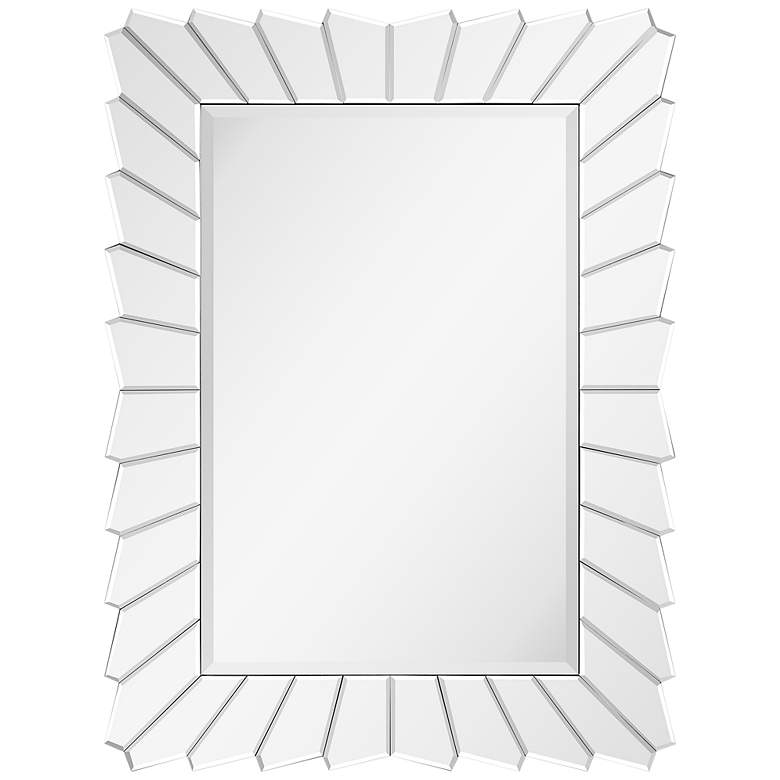 Image 2 Traverse Moderno Beveled 30 inch x 40 inch Rectangular Wall Mirror