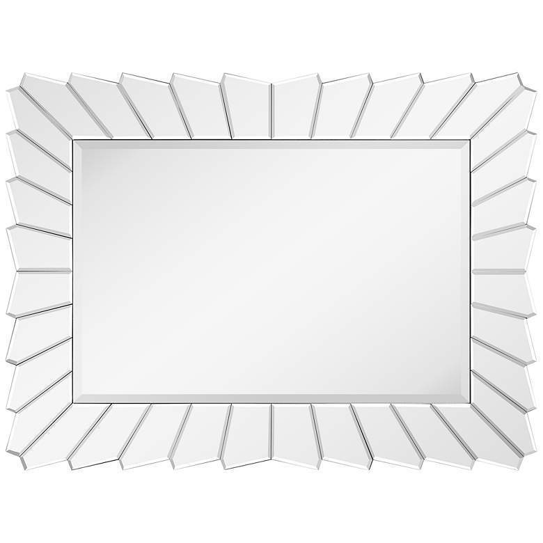 Image 5 Traverse Moderno Beveled 30 inch x 40 inch Rectangular Wall Mirror more views