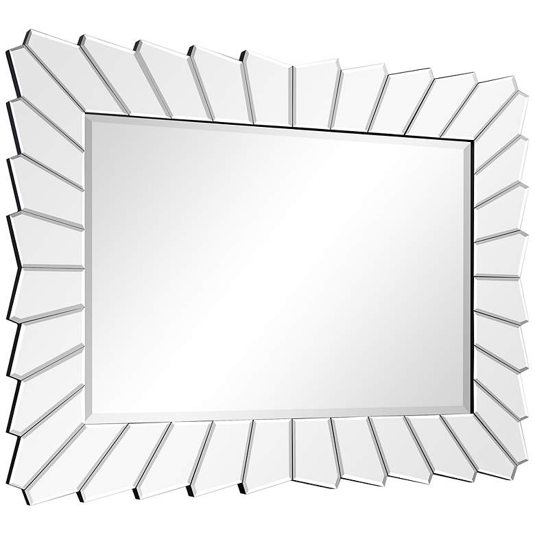 Image 6 Traverse Moderno Beveled 30 inch x 40 inch Rectangular Wall Mirror more views