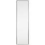 3_Traverse Moderno Pewter 18" x 64" Rectangular Floor Mirror more views