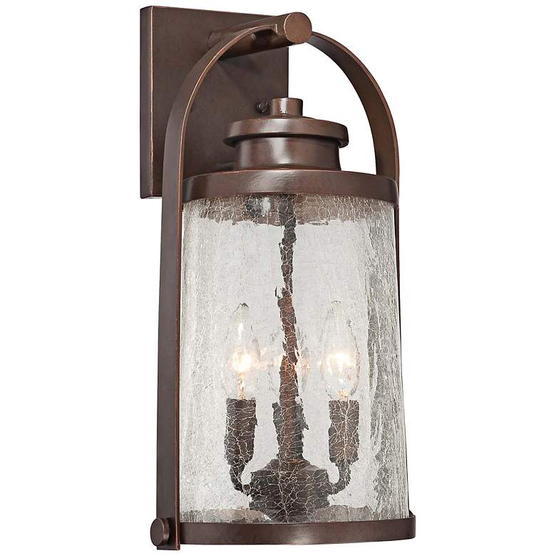 Image 1 Travessa Bronze 16 1/2" High Outdoor Wall Light
